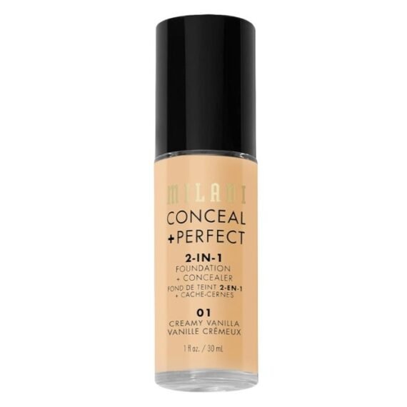 Cosmetics Conceal + Perfect 2-In-1 Foundation & Concealer 30ml - 01 Creamy Vanilla