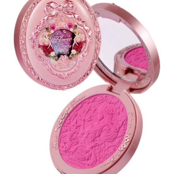Midsummer Fairytales Velvet Embossed Blush Long-Lasting Lightweight & Buildable Powder Blush-02 Dreaming Butterfly