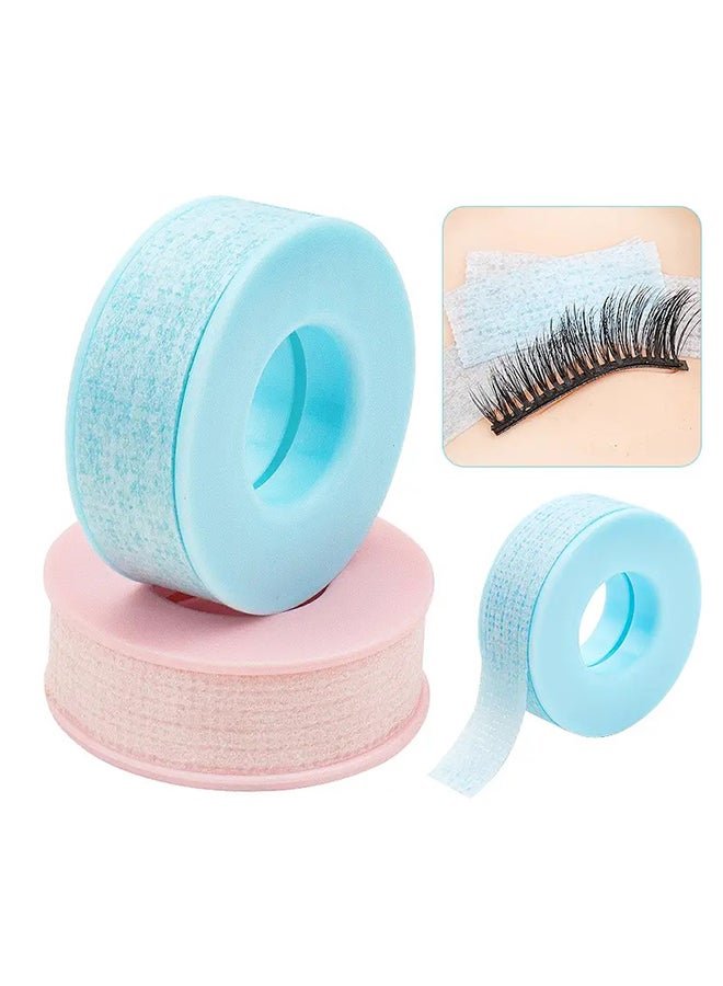 Eyelash Extension Tape Sticker Isolation With Holes Breathable Sensitive Resistant Non-woven Gel Tape Patches Eye Pads 1.2cmx3.6m Black 1pc
