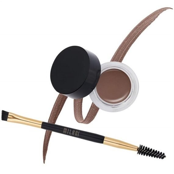 Stay Put Brow Color - Dark Brown (0.09 Ounce) Vegan, Cruelty-Free Eyebrow Color that Fills and Shapes Brows…