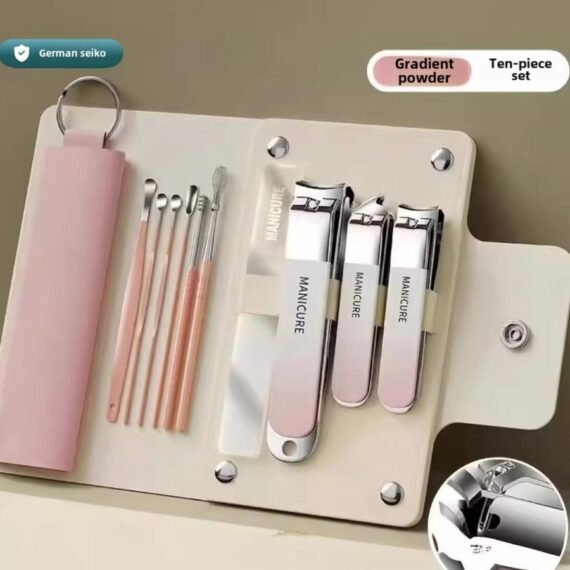 ORiTi 10-Piece Pedicure And Manicure Tool Kit
