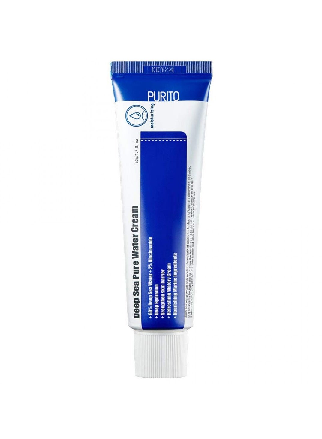 purito - Deep Sea Pure Water Cream 50g