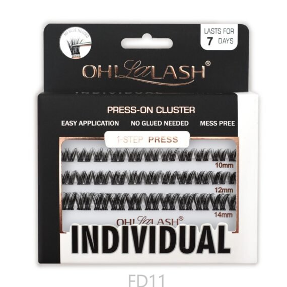 30pcs lash clusters eyelash extensions wispy false eyelashes DIY individual for women (10mm-14mm)
