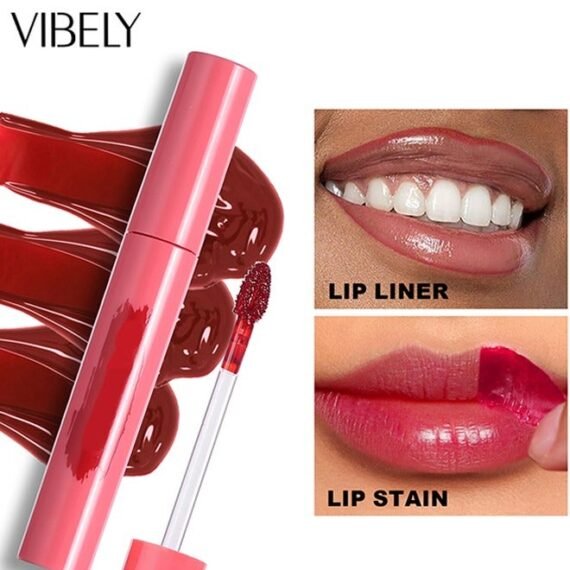 Peel-Off Lip tint - Tattoo Lip Liner Stain Lip Gloss with Matte Finish,Long Lasting Waterproof Nonstick Lipstain Tinted Lip Stain