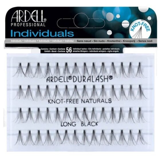 56-Piece Individuals Duralash Lashes Long Black