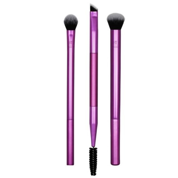 Eye Shade And Blend Brush Set Purple/Black