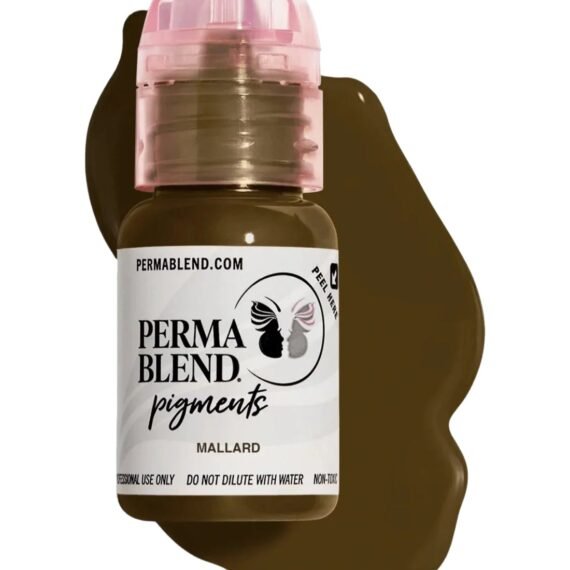 Eyebrow Pigment Color Mallard Brow Shades 15Ml Microblading Ink For Eyebrows, Eyes, And Scalp Professional Cosmetic Pigment