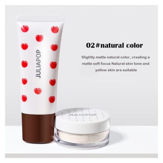 Beautifying Brightening Supplement Cream+Smooth Matte Finishing Powder