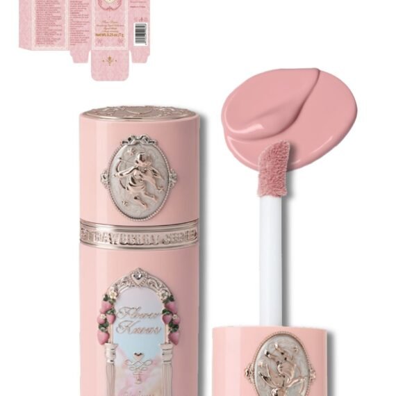 Strawberry Cupid All Day Glow Liquid Blush Second-Skin Milky Texture Hydrating & Long-Lasting （02 Coastal Rose）