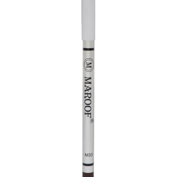 MAROOF Soft Eye and Lip Liner Pencil M33 Dark Brown