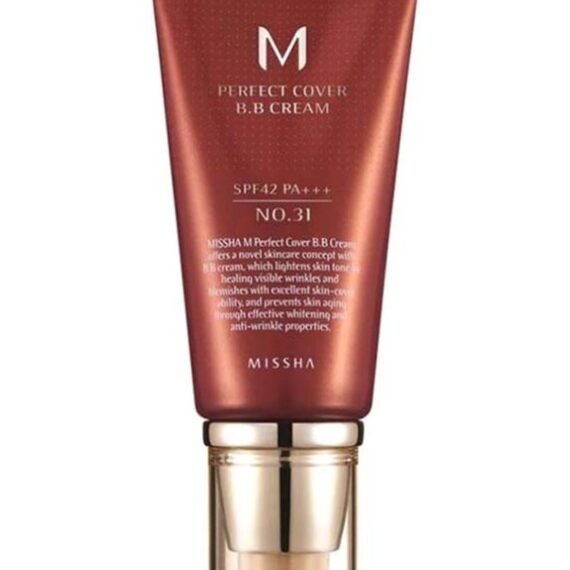M Perfect Cover BB Cream With SPF 42 PA+++ Golden Beige