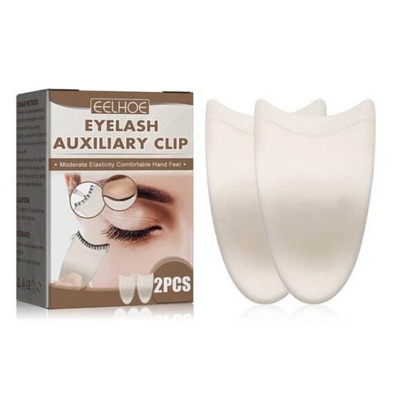 2Pcs False Eyelashes Auxiliary Eyelash Curler, Creative Eyelash Tweezers With Comb, False Eyelash Curler, Eyelash Curler Splitter