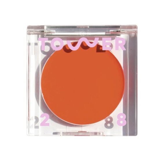 Beauty BeachPlease Cream Blush for Cheeks and Lips - Multi-Purpose Lip and Cheek Tint in Orange Blush - for Sensitive Skin – Color GOLDEN HOUR, Luminous Finish