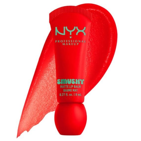 Smushy Matte Lip Balm, Soft Diffused Color, Matte FinishSoft Sorbet