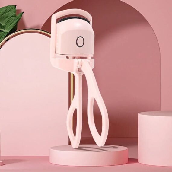 Heated Eyelash Curler,USB Rechargeable Electric Eyelash Curler,Quick Pre-Heat Natural Curl Long Lasting for for Women Makeup