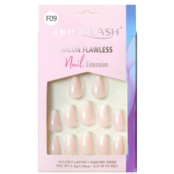 French style nail tips press-On set artificial nail for fingers handmade