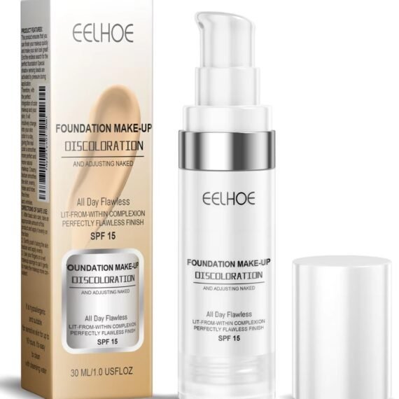 30ml liquid foundation changing color brightening skin tone moisturizing concealer waterproof foundation high coverage makeup cosmetics