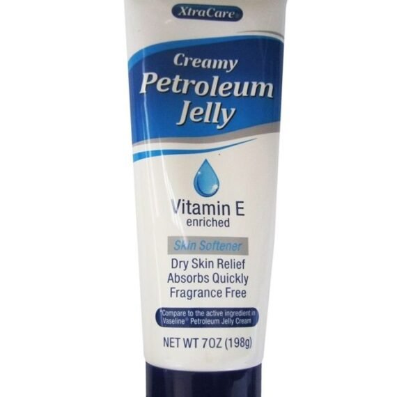 Creamy Petroleum Jelly Vitamin E Enriched 7.0oz (Pack of 2 Tube)