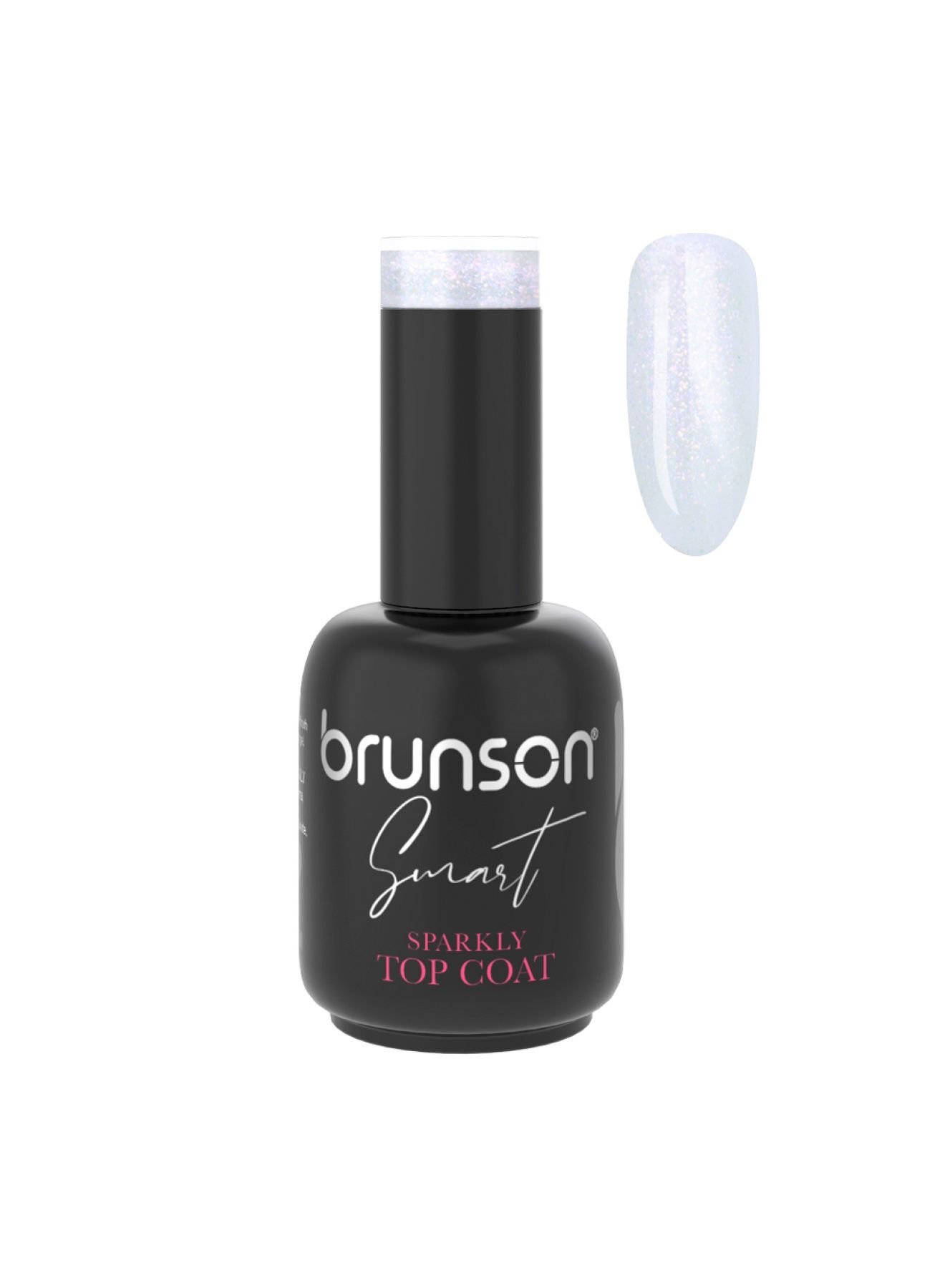 Sparkly Top Coat Gel Nail Polish 15ml-BSSTCP