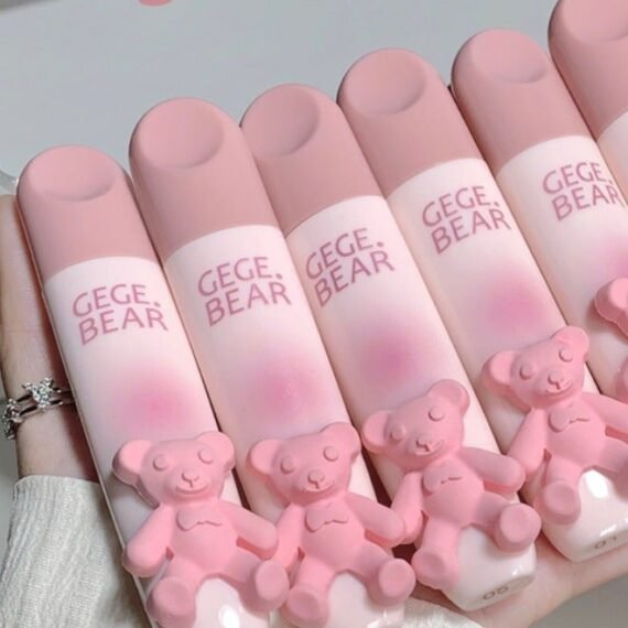 Non-stick cup waterproof lip glaze velvet matte matte lipstick lip gloss - nude pink