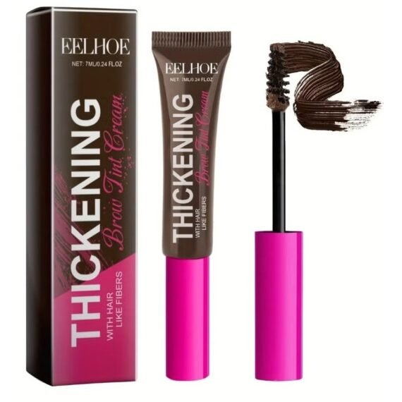 Waterproof Tinted Brow Gel, Long-lasting Eyebrow Shaping Makeup Gel, Liquid Thickening Brow Mascara, Smudge-Resistant, Flake-Resistant, Volumizing Enhance Brow Mascara