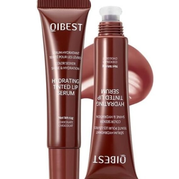 Hydrating Tinted Lip Serum Hydrating Lip Plumper with Natural Shine Nourishing Jelly Lip Tint for Soft Full Lips Non Sticky Long Lasting Color Moisturizing Lip Makeup Lip Gloss Lip Tint 12g 06