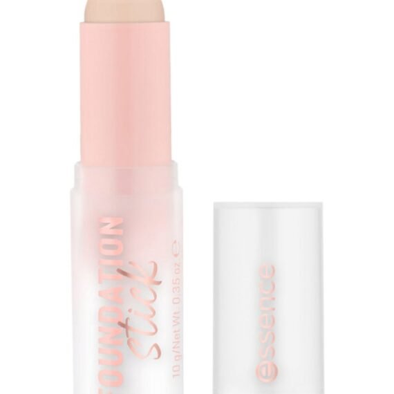 Foundation Stick No 100 Nude | Nourishing Creamy Formula | Natural Soft Matte Finish | Vegan Oil Free | Long Lasting Coverage | Lightweight Blendable Stick | 10g Beige