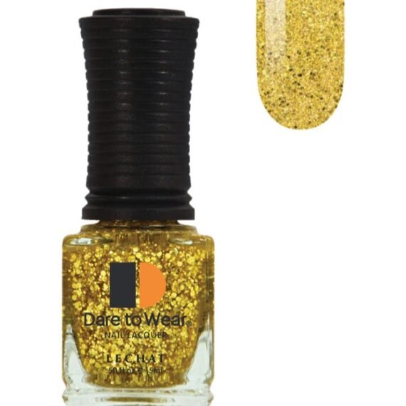 Nail Polish Super Shine Long Wear Lacquer Quick Drying Nail Color Resists Chips Fading Lasts Up To 3 Weeks Precise Application In One Stroke Nail Paint Golden Bliss Dw135