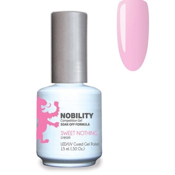 Gel Nail Polish 15 ml, Long Lasting, Chip Resistant, Requires Drying Under UV Led Lamp Sweet Nothing Nbgp43