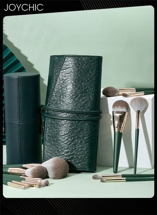 14 Pcs Women Makeup Brushes Set Comfortable to Hold and Easy to Use, Makeup Brushes for Face Eye Shadow Blush Contour Foundation Lip Liquid Blending Brush with Stylish Brush Case