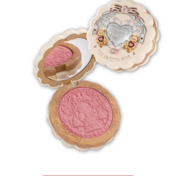 The Sweetie Bear Collection Silk Satin Blush S01 Shimmer Souffle - Rosy Petal Soft Glow Cheek Color