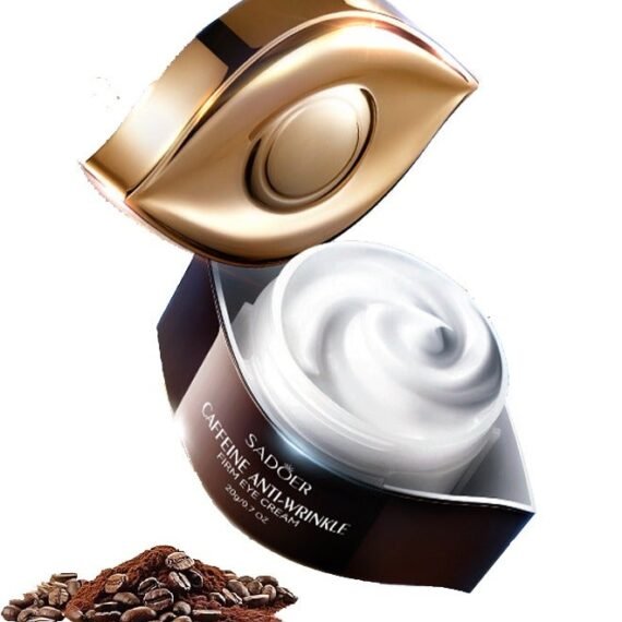 Caffeine Anti-Wrinkle Firm Eye Cream，for Dark Circles and Puffiness - Dark Circles Under Eye Treatment Serum to Reduce Wrinkles, Fine Lines, and Eye Bags, Hydrate Eye Area 20g