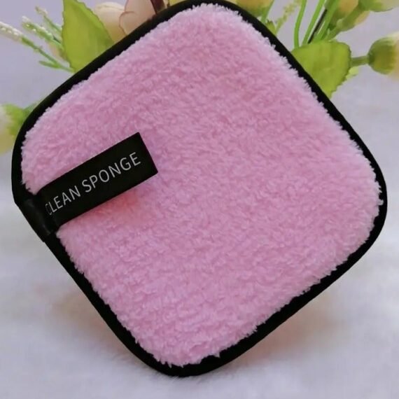 Reusable Makeup Remover Pads Soft Facial Cleansing Cloths Washble Square Ideal For Daily Use