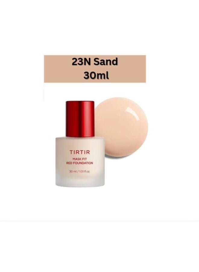 TIRTIR Mask Fit Red Foundation #23N Sand, 1.01 Fl Oz