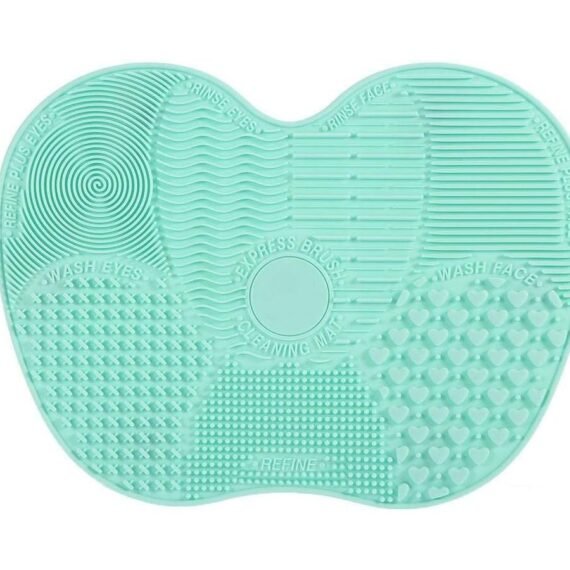 ORiTi Silicone Makeup Brush Cleaner Mats Pads for Cleaning