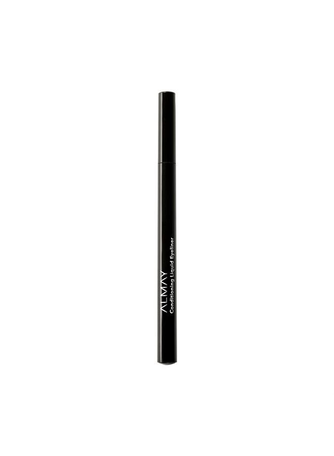 Conditioning Liquid Eyeliner, Longwearing, Waterproof, Hydrating, 10 Black, 0.03 fl oz.