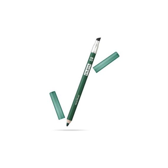 Milano Multiplay Eye Pencil - Multipurpose Pencil - Suitable For Sensitive Eyes - Soft And Smooth Texture - Paraben Free - Ophthalmologist Tested - Amazing Color - 58 Plastic Green - 0.04 Oz