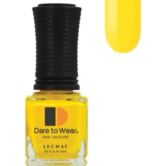 Nail Polish Super Shine Long Wear Lacquer Quick Drying Nail Color Resists Chips Fading Lasts Up To 3 Weeks Precise Application In One Stroke Nail Paint Lemon Drop Dw118