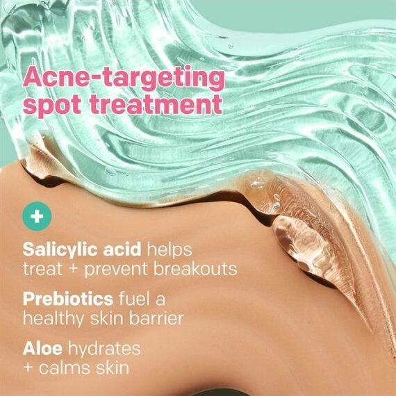 Clear Complexion Acne & Blemish Spot Treatment Concealer Makeup with Salicylic Acid- Lightweight, Full Coverage, Hypoallergenic, Fragrance-Free, for Sensitive Skin, 200 Light/Medium, 0.3 fl oz.