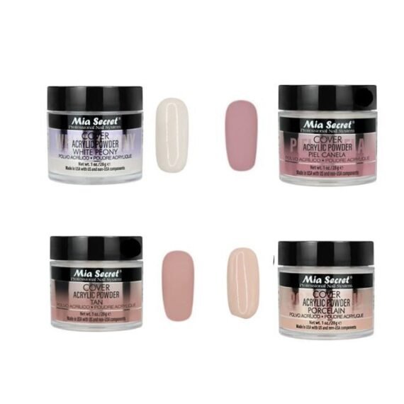 COVER (WHITE PEONY+PORCELAIN+PIEL CANELA+TAN) 1 oz