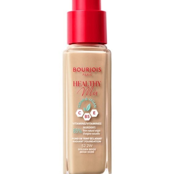 Healthy Mix Clean Foundation - 52.2W - Golden Beige, 30ml