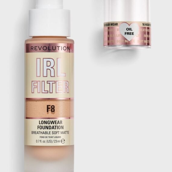 Revolution IRL Filter Longwear Foundation F8