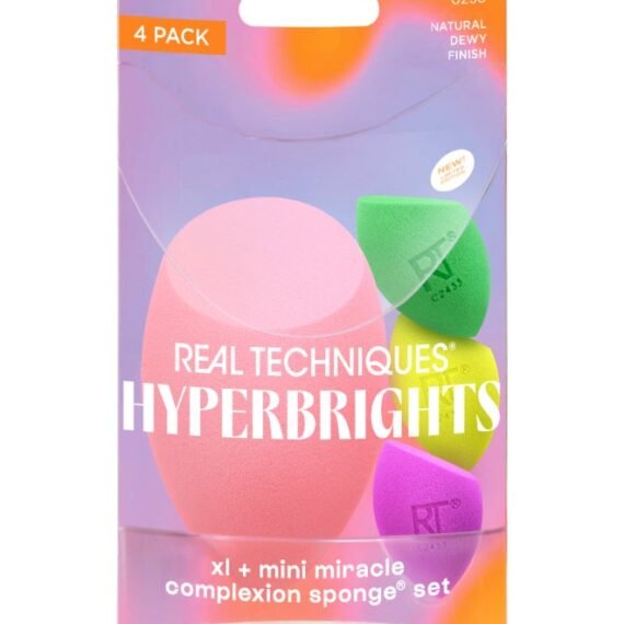 Hyperbrights Xl + Mini Miracle Complexion Sponge S Multicolour