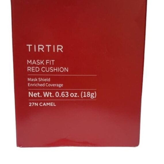 Mask Fit Red Cushion Mask Shield Enriched Coverage- 27N Camel, 18 G