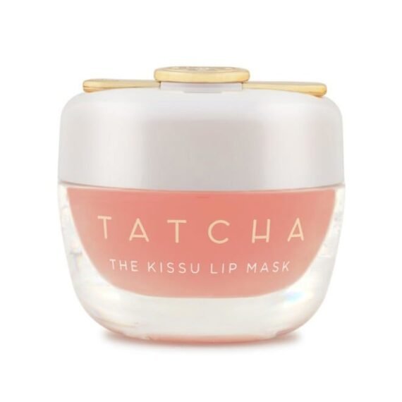 Tatcha Kissu Lip Mask | Overnight Lip Scrub Exfoliator to Plump and Hydrate Lips, 9.0 G | 0.32 oz