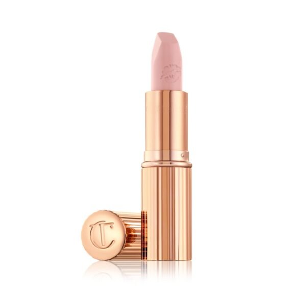 Charlotte Tilbury Hot Lips Lipstick - Hydrating, Long Lasting Lipstick with Orchid & Antioxidant Extracts - Buildable Satin Finish for Fuller-Looking Lips - Kim K.W.