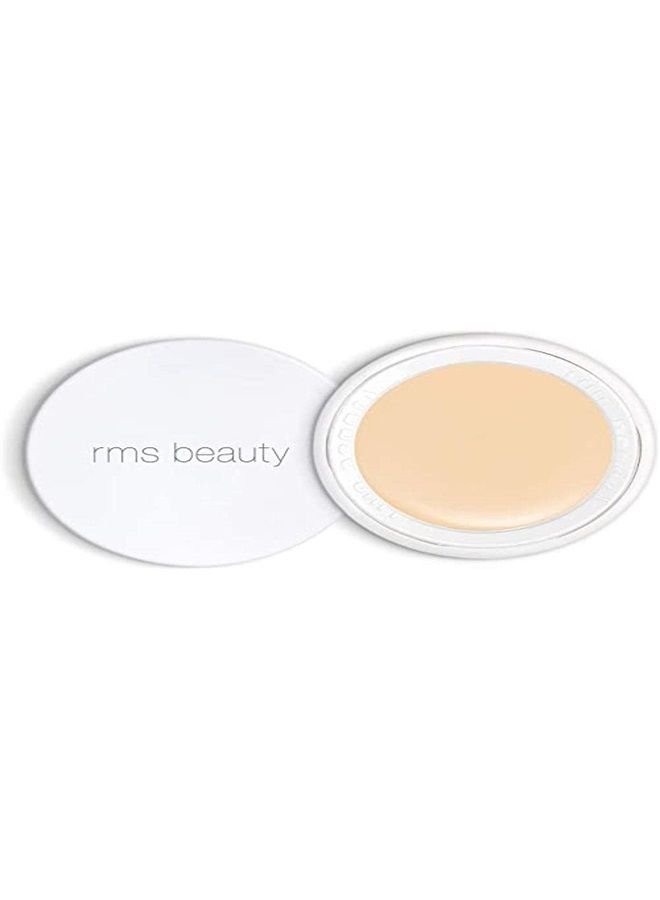 “Un” Cover-Up Concealer - Organic Cream Concealer & Foundation, Hydrating Face Makeup for Healthy Looking Skin - No.00 (0.2 Ounce)
