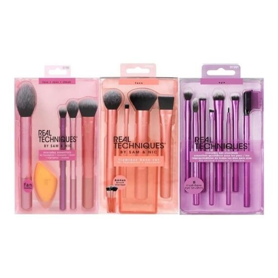 Brush Set Everyday Essentials Flawless Base Enhanced Eye Multicolor
