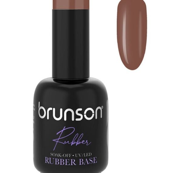 Rubber Base Gel Nail Polish Long Lasting Gel Polish Base for Chip-Free Shine Strengthens French Manicure Rubber Base Coat UV/LED Rubber Gel Soak Off Nail Art Gel Soak Off UV LED Curing 20ml BRB45
