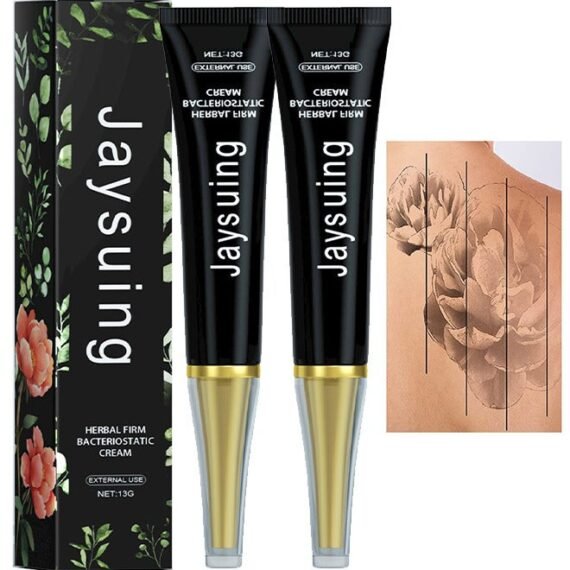 Skin Pigment Erasing Cream, Tattoo Removal Cream, Fast-Acting Tattoo Removal Cream, Permanent Tattoo Removal Cream, Skin Pigment Removal Cream, Painless Tattoo Removal without Scarring (2PCS 13G Each)